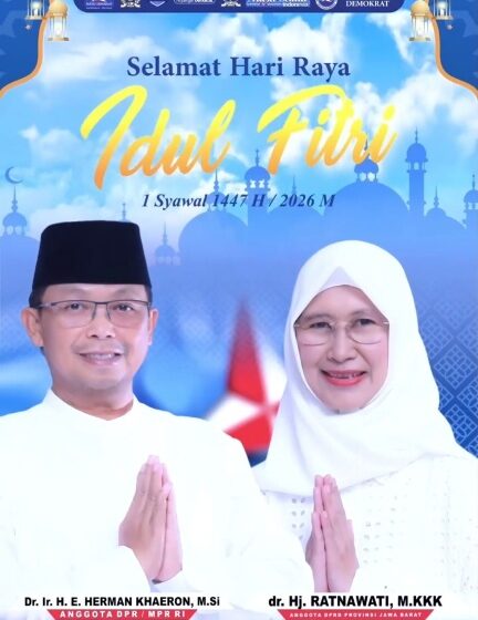  Pesan Mendalam Herman Khaeron di Idul Fitri 1447 H: Syukur, Perjalanan, dan Kerendahan Hati