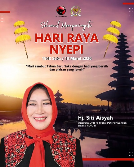  Siti Aisyah Sampaikan Ucapan Hari Raya Nyepi 1948 Saka: Ajak Masyarakat Refleksi Diri dan Jaga Kedamaian