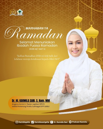  Karmila Sari: Ramadhan 1447 H Jadi Titik Balik Menuju Ketakwaan dan Kebangkitan Diri