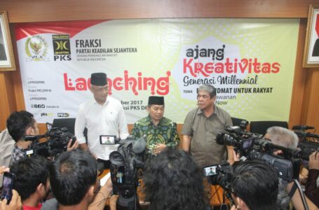 Hari Pahlawan, Fraksi PKS Launching Lomba Ajang Kreativitas Generasi Milenial