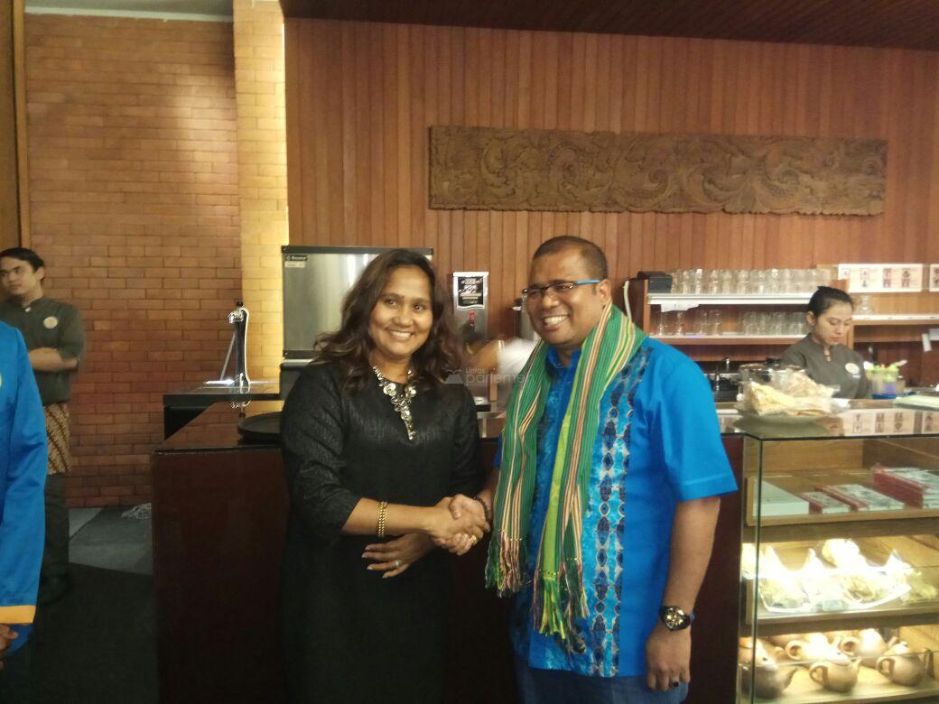  KNPI Gelar Pertemuan dengan Dewan Nasional Pemuda Timor Leste, Ini Penampakanya…