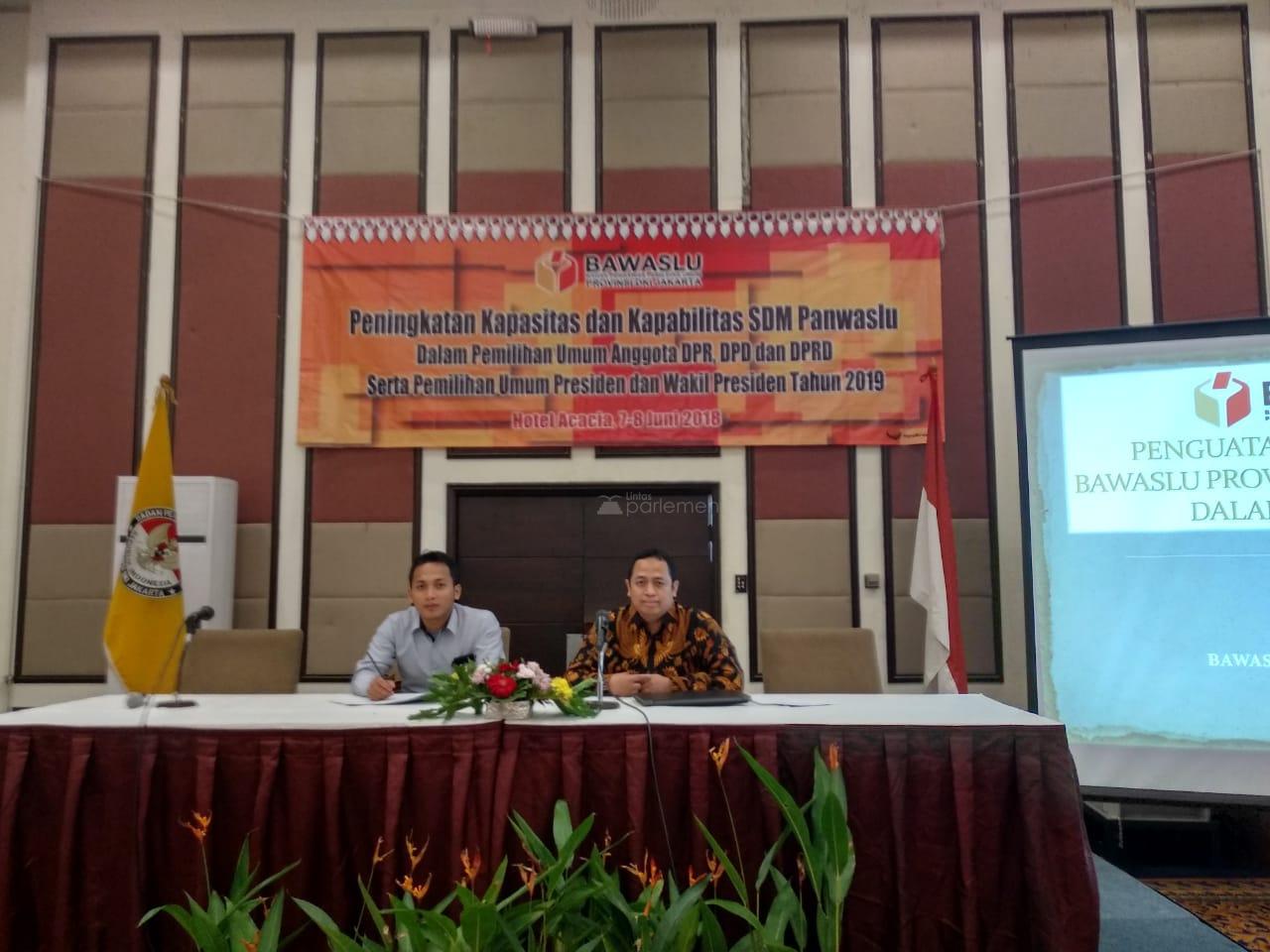  Bawaslu DKI Terus Kuatkan Kapasitas Kelembagaan untuk Awasi Pemilu 2019