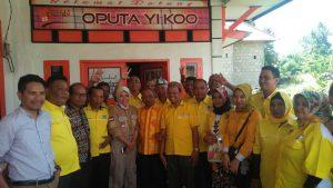 Sekretaris Umum Partai Golkar Kabupaten Buton, Dirmansyah MT kepada sejumlah awak media saat ditemui di Kantor KPU Buton, Selasa (17/7/2018).