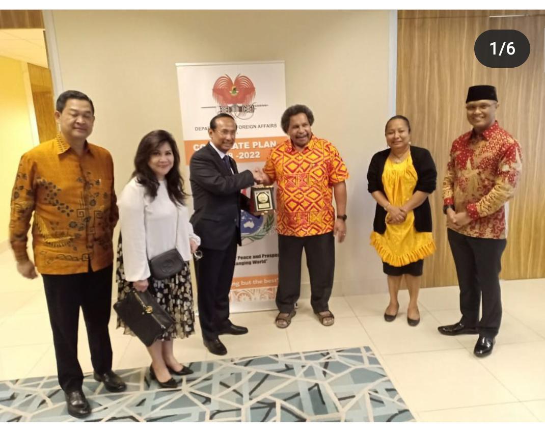  PNG Konkrit Dukung Papua Bagian NKRI