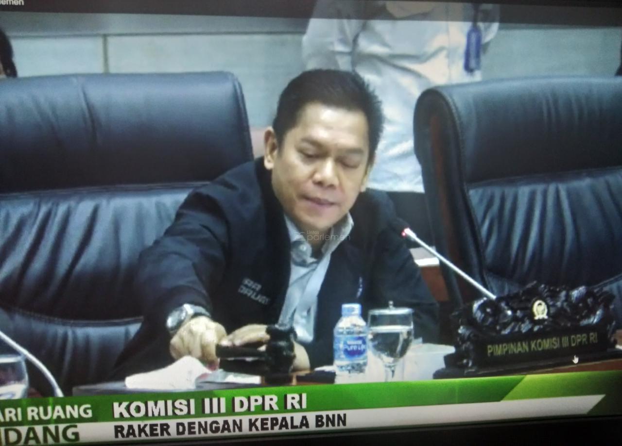  DPR  Sepakat! BNN Utamakan Proses Rehabilitasi Pengguna dan Berantas Bandar Narkoba