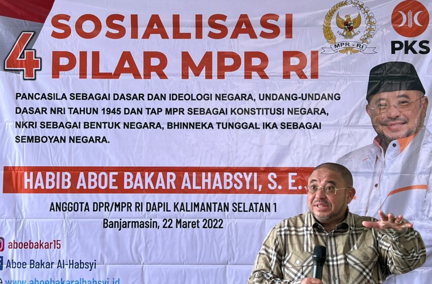  Sosialisasi Empat Pilar, Habib Aboe Bakar: Jangan Lupakan Protokol Kesehatan!