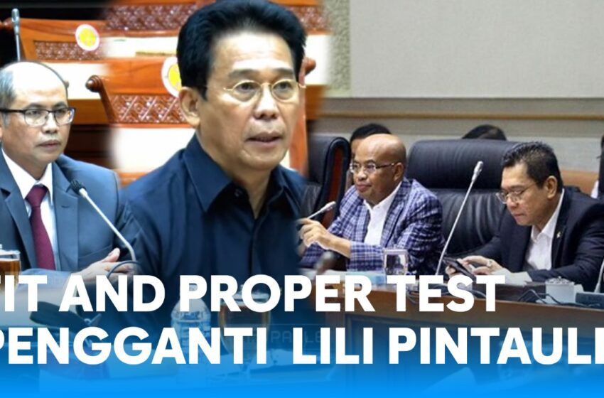  Sah! Komisi III DPR Tetapkan Agung Johanis Tanak Pengganti Pimpinan KPK Lili Pintauli Siregar
