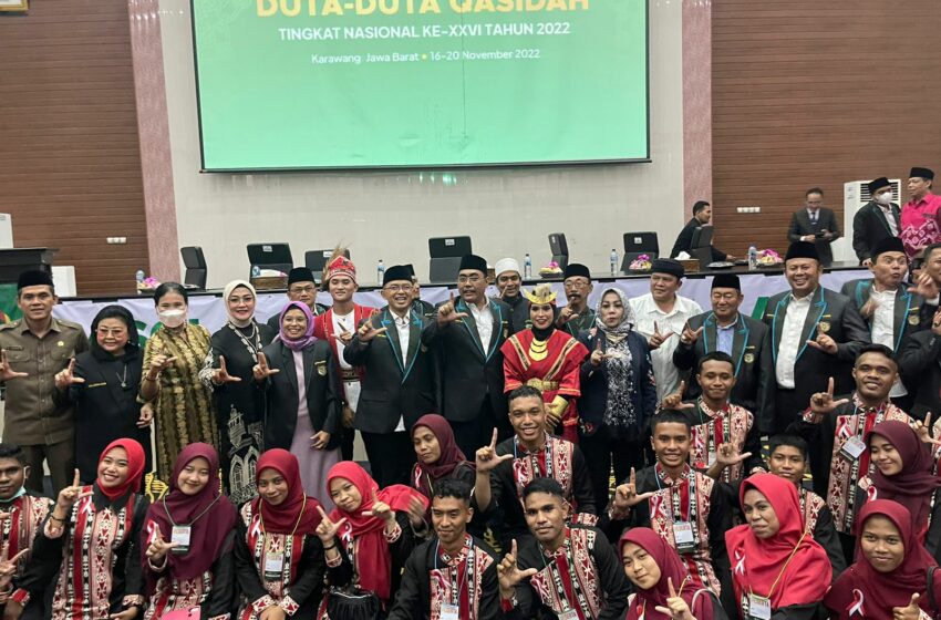 Wakil Ketua MPR Gus Jazil Resmi Dilantik Sebagai Ketua Umum Lembaga Seni Qasidah Indonesia