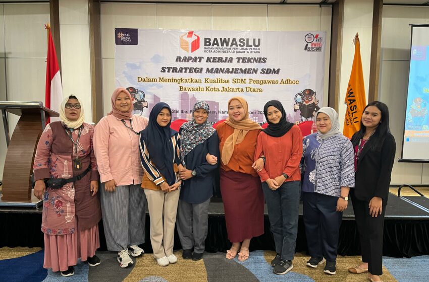  Keren! Rekor Sedang Terjadi di Bawaslu Jakarta Utara, 80 Persen Ketua Panwascam Dijabat Perempuan