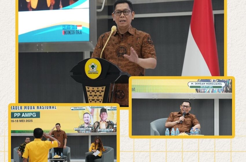  Adies di Acara Diklat Kader PP AMPG: Anak Muda Golkar Perlu Ambil Momentum Mengubah Bangsa Ini, Kesempatan hanya Datang Sekali