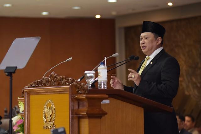  Pidato Ketua DPR di Rapat Paripurna Masa Persidangan IV