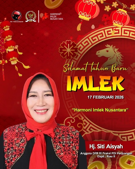  Siti Aisyah Ucapkan Selamat Tahun Baru Imlek 2026: Harmoni Imlek Nusantara Perkuat Persaudaraan dalam Keberagaman