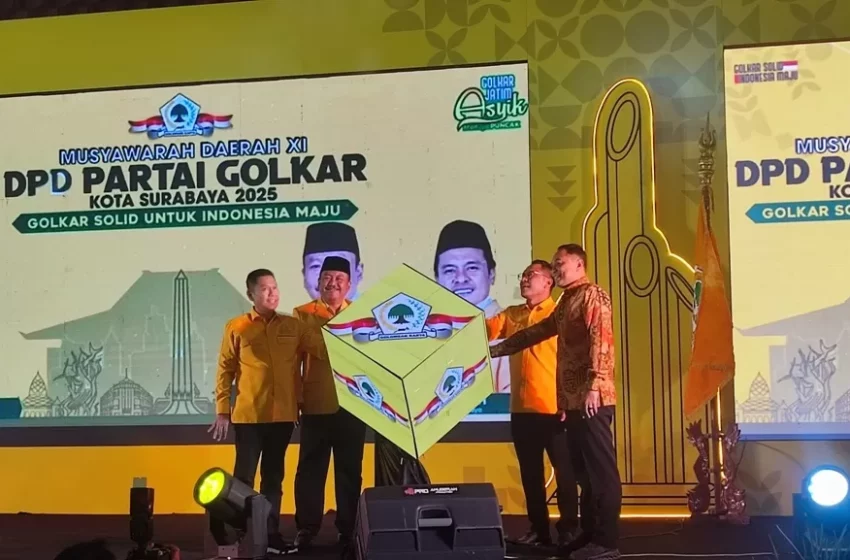  Ini Pesan Adies Usai dr. Akmarawita Kadir Terpilih sebagai Ketua DPD Golkar Kota Surabaya 2025–2030