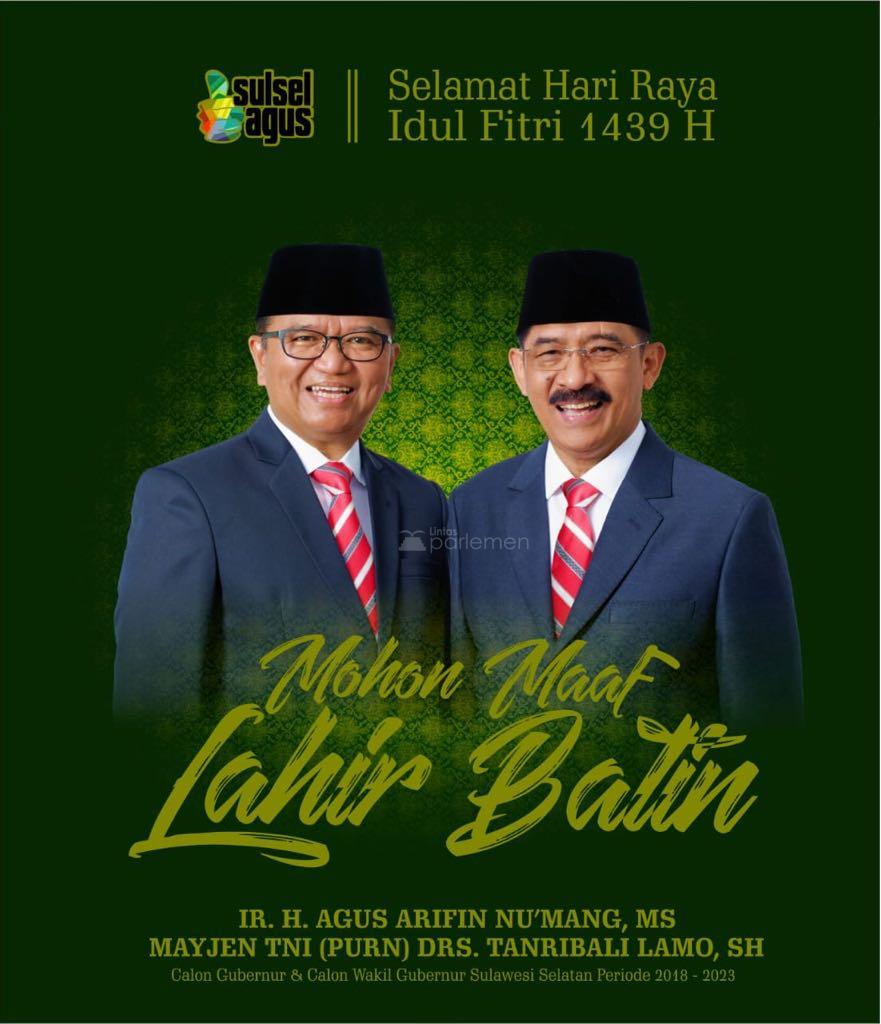  Survei Jelang ‘Mattodo’, Agus Arifin Nu’mang Unggul 24,20 Persen di Pilgub Sulsel