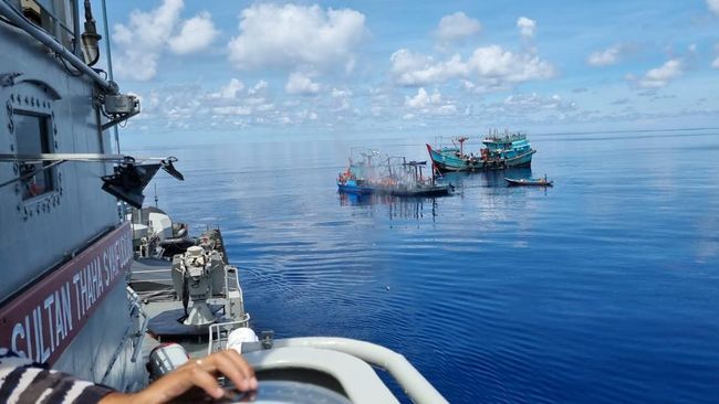  Kedaulatan Terancam, Kapal Nelayan China Masuk Kawasan Natuna Utara