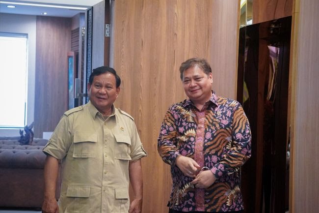  Hasil Survei Terbaru! Prabowo-Airlangga Capres dan Cawapres yang Menang di Pilpres 2024
